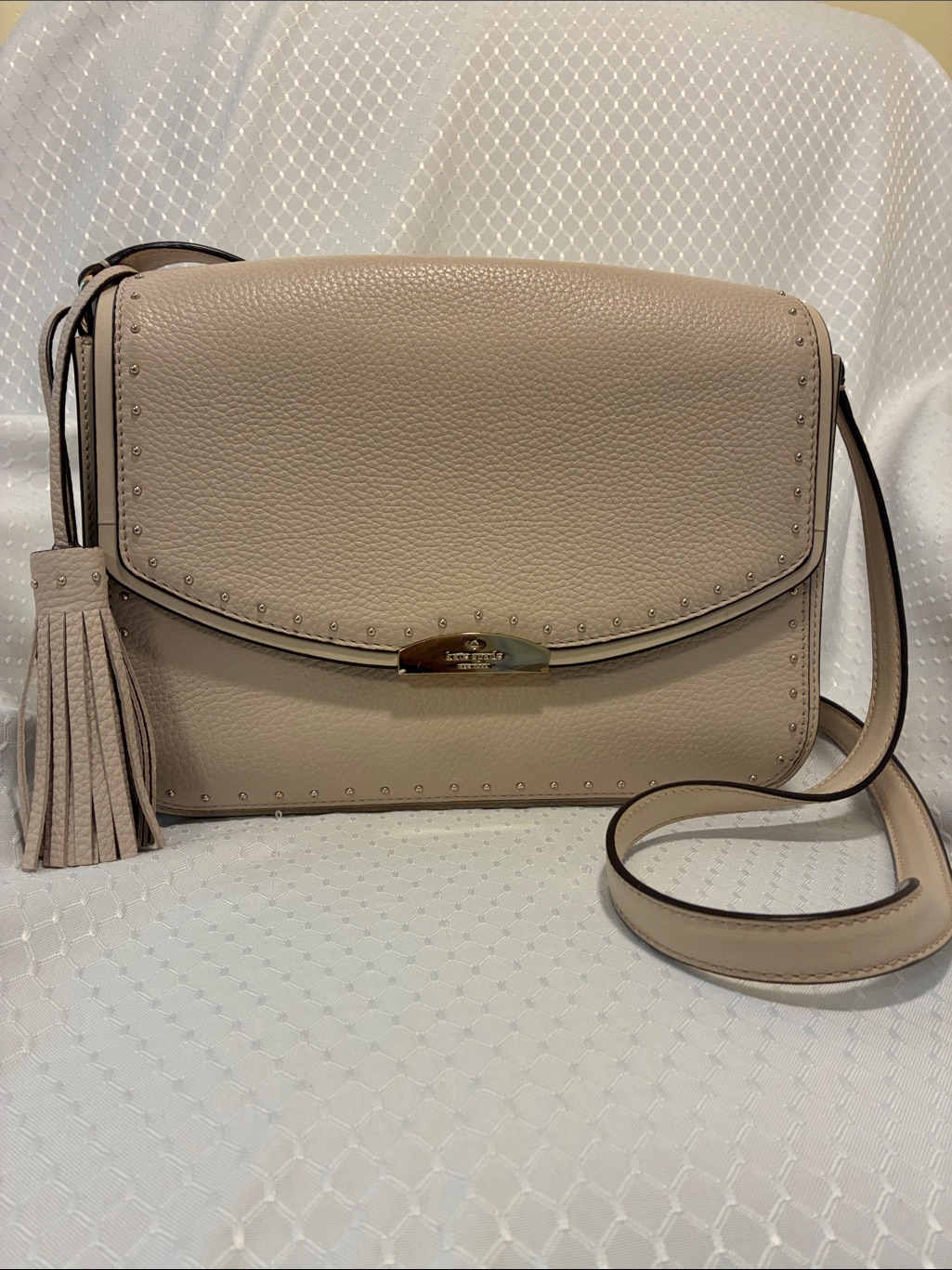 Kate Spade West St. Georgia Crossbody In Blush Pink Euc New Price!